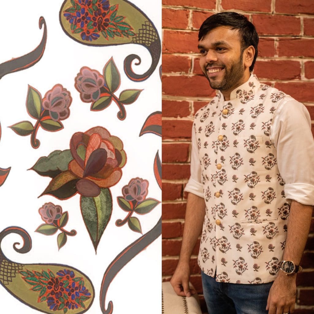 Luxurious textile design Exclusive Textile Designing
